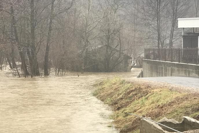 Ilirska Bistrica | Območje si je po poplavah ogledal tudi minister za okolje Jure Leben. | Foto STA