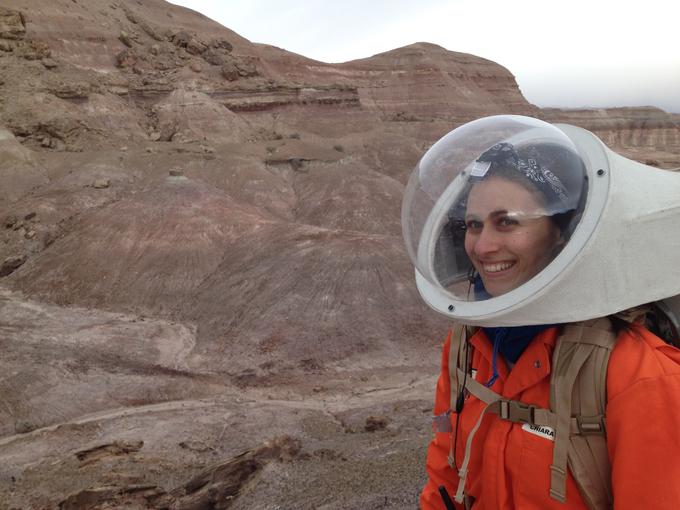 "Na Mars zdaj še ne bi šla, ker v tem trenutku znamo le priti do tja, ne pa tudi nazaj." | Foto: Chiara Cocchiara, osebni arhiv