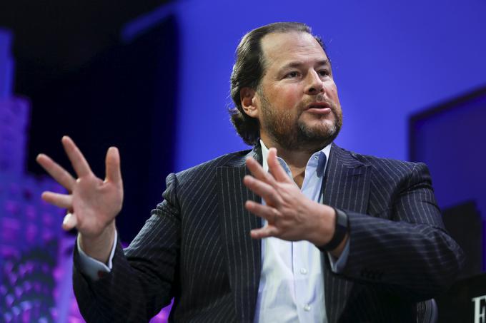 Marc Benioff, 51 let, ustanovitelj in izvršni direktor, Salesforce.com, Združene države Amerike | Foto: Reuters