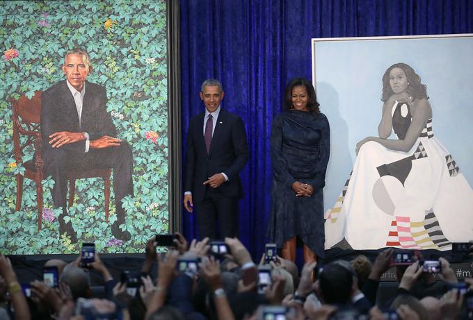 Barack si je očitno izbral boljšega umetnika. | Foto: Getty Images