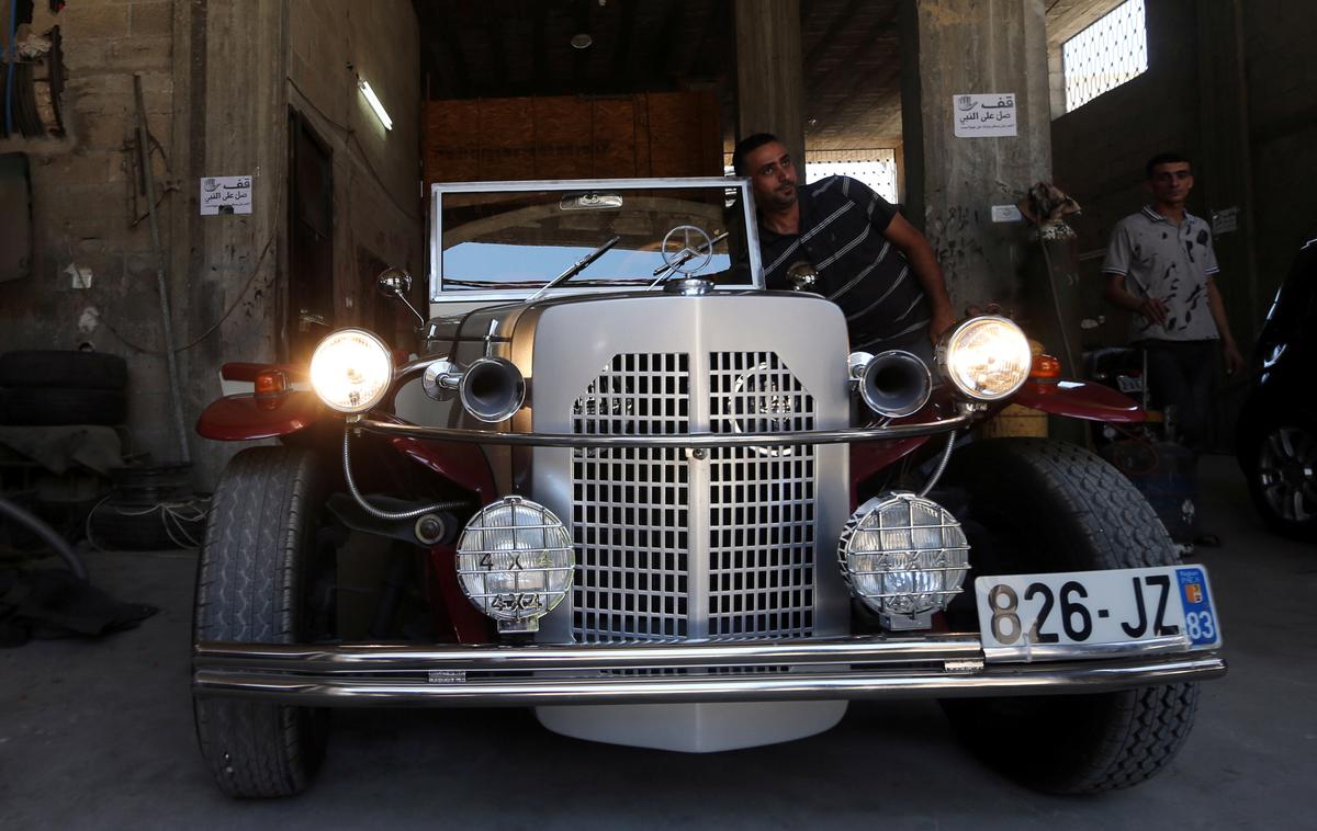 Mercedes SSK Palestina | Foto Reuters