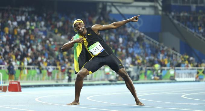 Jamajčan Usain Bolt je pričakovano najvišje uvrščeni atlet na lestvici najbolje plačanih športnikov. | Foto: Reuters