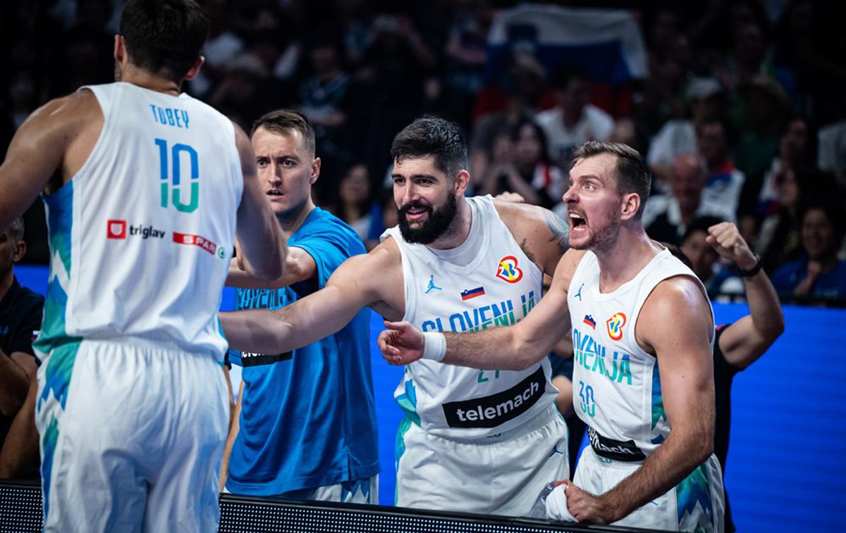 slovenska košarkarska reprezentanca Slovenija : Avstralija SP 2023 Zoran Dragić Žiga Dimec | Žiga Dimec se seli v Turčijo. | Foto FIBA