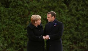 Macron in Merklova na kraju sklenitve premirja odkrila sporočilo sprave