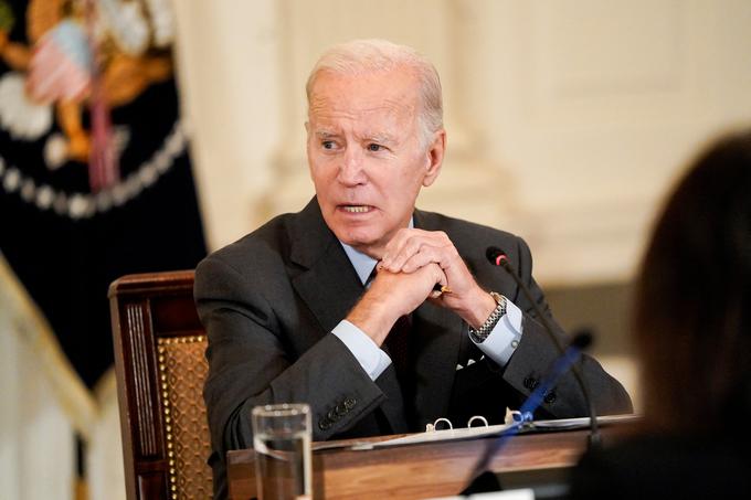 Ameriški predsednik Joe Biden naj bi v kratkem podpisal razveljavitev izrednih razmer. | Foto: Reuters