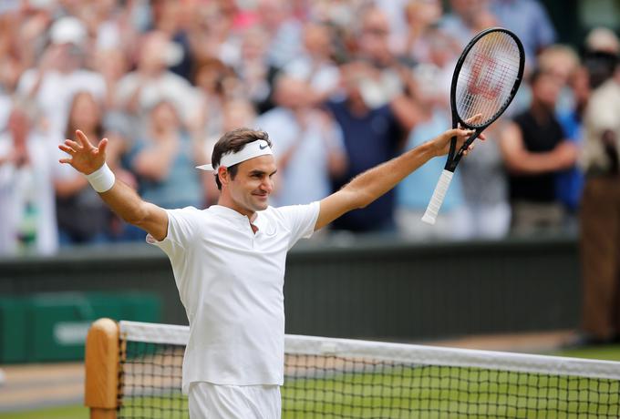 Švicar je z uvrstitvijo v finale postal drugi najstarejši finalist v zgodovini Wimbledona. | Foto: Reuters