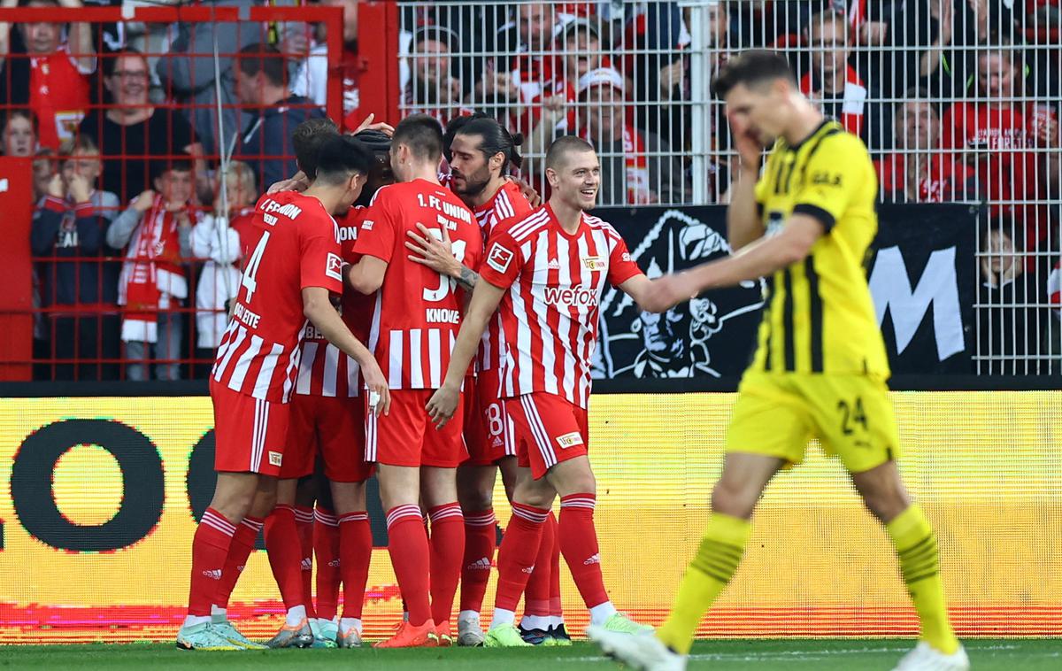 Union Berlin Borussia Dortmund Janik Haberer | Janik Haberer je dosegel svoj drugi in tretji gol v sezoni, Union pa je spet slavil. | Foto Reuters