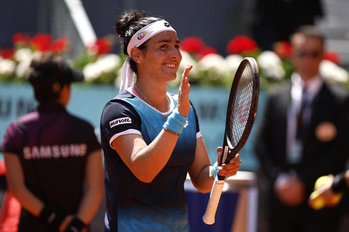 Ons Jabeur | Tunizijka Ons Jabeur je skočila na drugo mesto lestvice WTA. | Foto Reuters