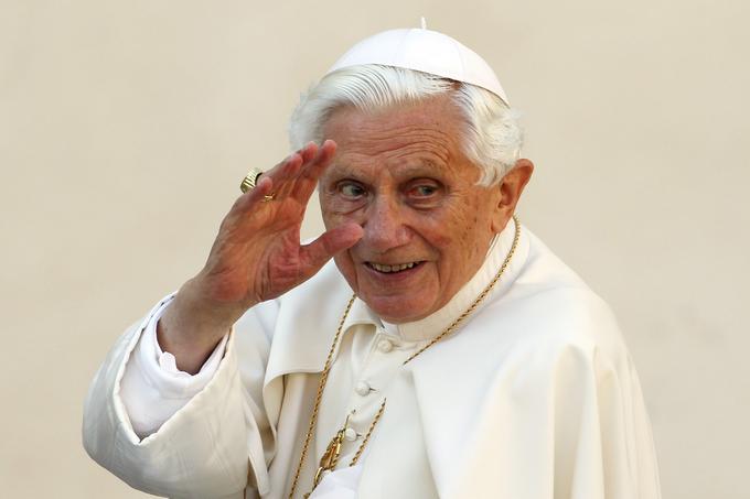 Papež Benedikt XVI. je zdaj zaslužni papež. | Foto: Reuters