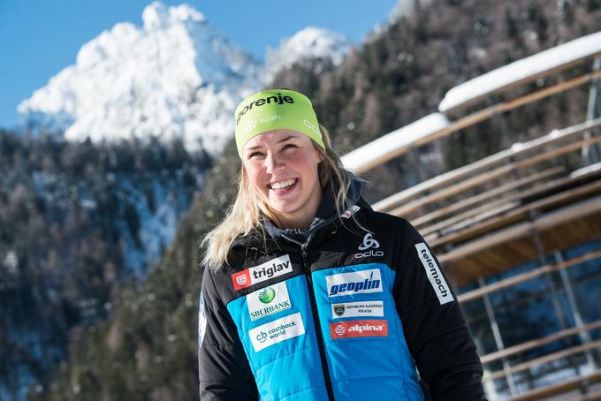 Anamarija Lampič bo letos že tretjič nastopila na svetovnem prvenstvu v Planici. | Foto: Sportida