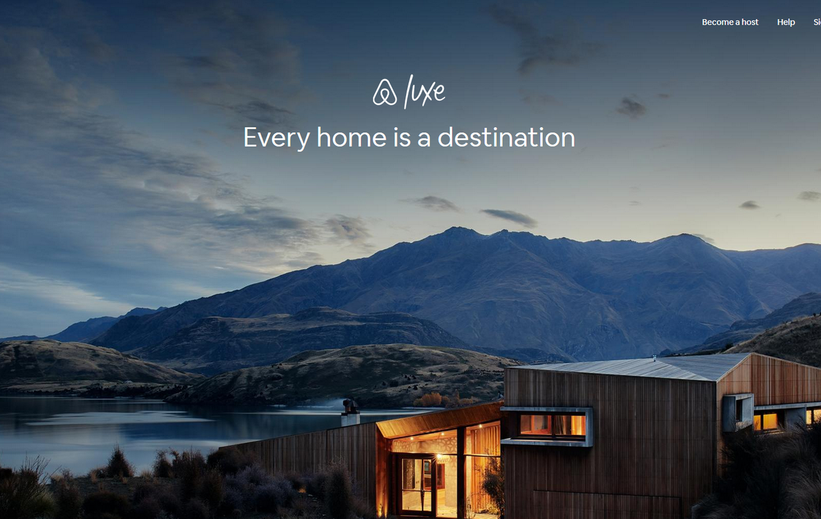 Luksuz Airbnb | Airbnb Luxe je sekcija spletne platforme turističnih namestitev, pod okriljem katere ponuja dva tisoč razkošnih objektov po celem svetu. | Foto zajem zaslona