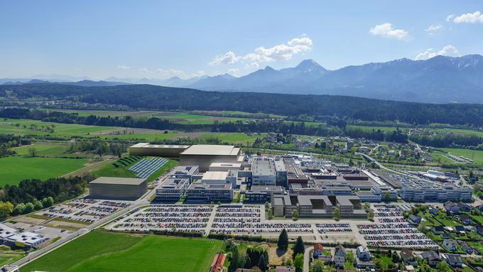 Infineon je pri Beljaku v Avstriji odprl veliko tovarno za proizvodnjo čipov. | Foto: Infineon