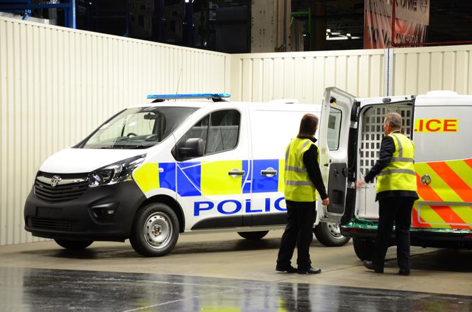 policijska vozila Anglija | Foto: Vauxhall