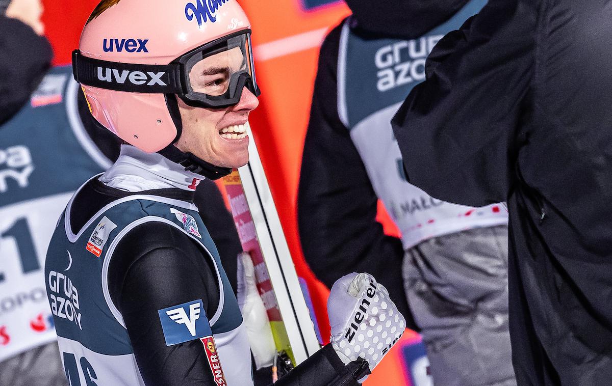 Stefan Kraft | Stefan Kraft s poletom, dolgim 253,5 metra, drži svetovni rekord. | Foto Sportida