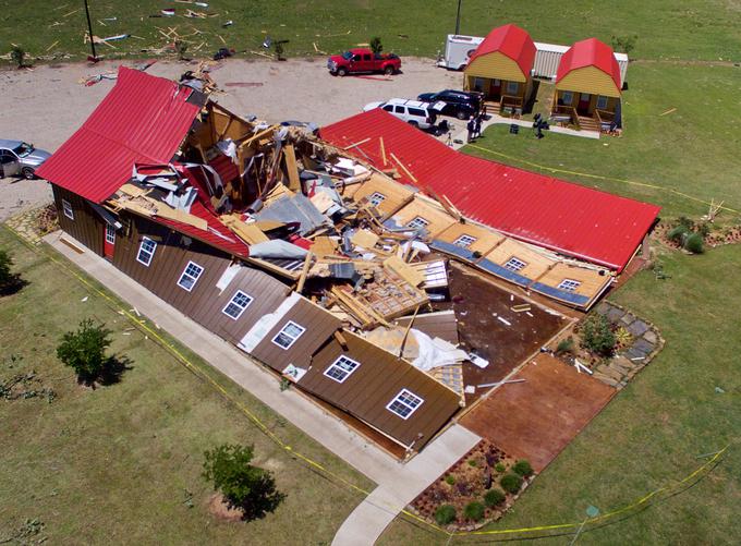 Uničujoč tornado, Texas, ZDA | Foto: Reuters