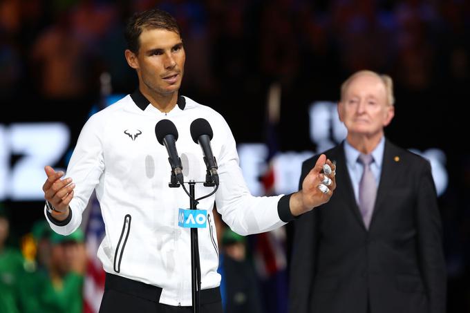 Rafael Nadal je športno čestital Rogerju Federerju in njegovi ekipi. | Foto: Guliverimage/Getty Images
