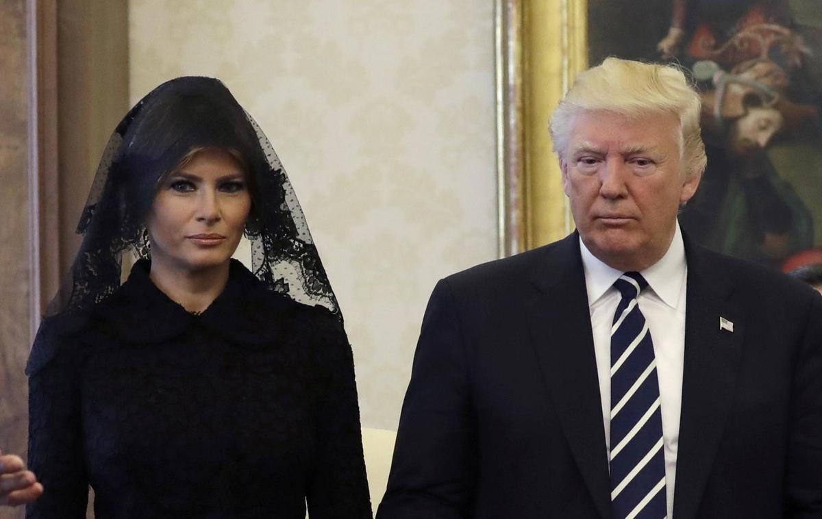 papež, Frančišek, Donald trump, melania Trump | Foto Reuters