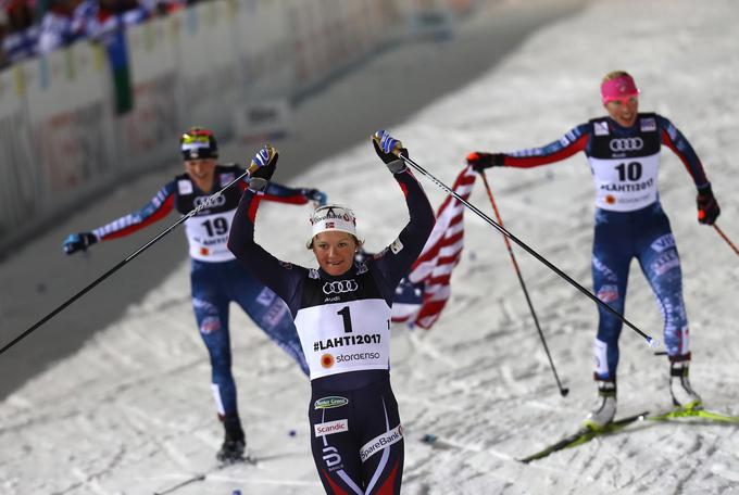 Maiken Caspersen Falla je svetovna prvakinja v šprintu v prosti tehniki. | Foto: Reuters
