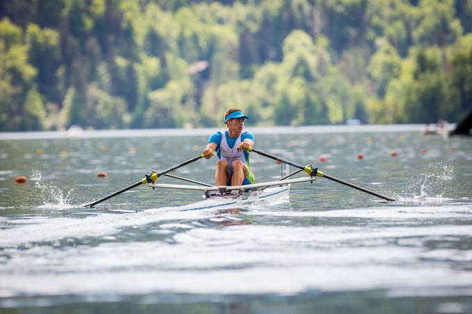 Aleš Jalen je eden od novih obrazov slovenskega veslanja. | Foto: Sportida