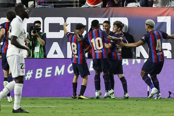 Barcelona Real Madrid Raphinha | Raphinha je zadel za zmago Barcelone nad Realom. | Foto Guliverimage