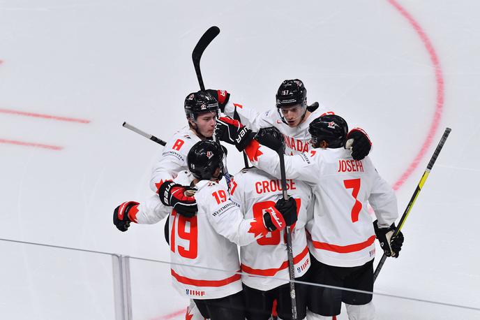 SP v hokeju, Kanada | Kanadčani so dobro prerešetali mrežo Latvije. | Foto Guliverimage