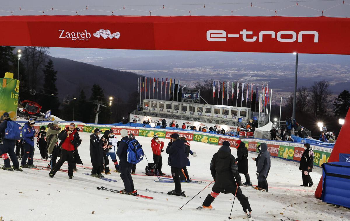 Sljeme odpoved | Odpovedani slalom iz Zagreba bo 9. marca pod žarometi gostil Flachau. | Foto Guliverimage