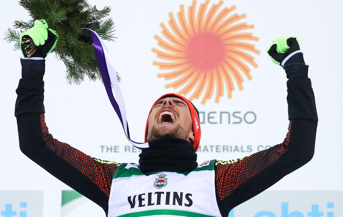 Johannes Rydzek | Johannes Rydzek je zmagovalec prve tekme v Val Di Fiemmeju. | Foto Reuters