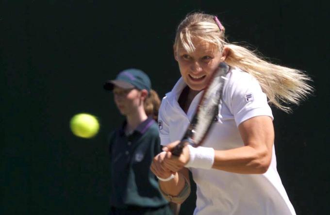 Mirjana Lučić Baroni se je že kot 17-letno dekle uvrstila v polfinale Wimbledona. | Foto: Guliverimage/Getty Images