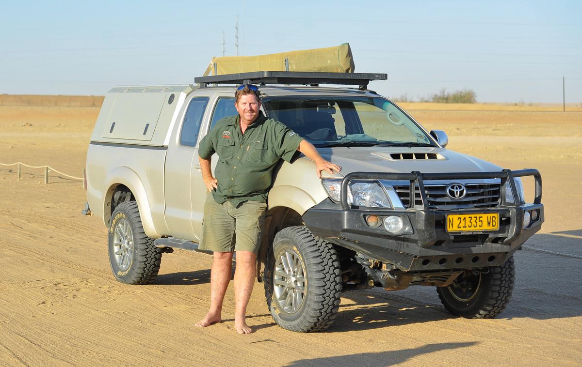 Toyota hilux Namibia - vožnja po sipinah - fotogalerija | Foto Jure Gregorčič