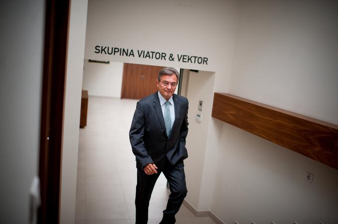 Nekdanji predsednik uprave Skupine Viator & Vektor Zdenko Pavček | Foto: Matej Leskovšek