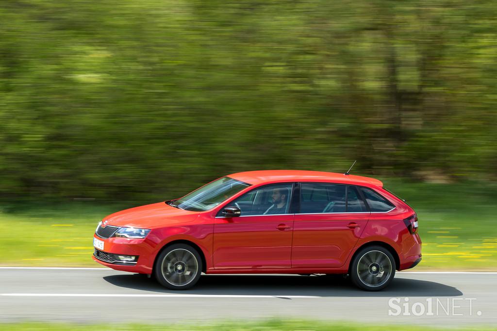 Škoda rapid in rapid spaceback - prva vožnja