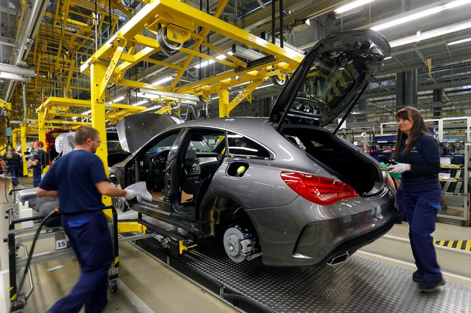 Mercedes Kecskemet | Mercedes-Benz v Kecskemetu izdeluje svoje kompaktne avtomobile. | Foto Reuters