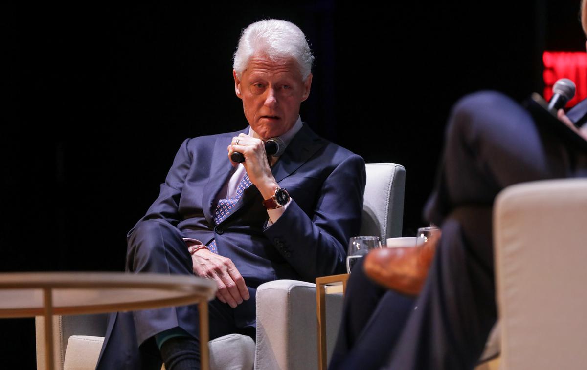 Bill Clinton | Kmalu po aretaciji je Epstein, ki so ga povezovali s številnimi drugimi vplivneži, v newyorškem zveznem zaporu storil samomor. | Foto Reuters