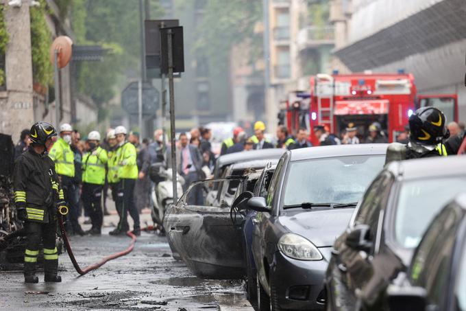 Milano, eksplozija | Foto: Reuters