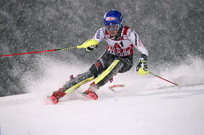 23-letna Američanka Mikaela Shiffrin je v letošnji zimi v slalomu doživela šele drugi poraz. | Foto: Guliverimage/Getty Images