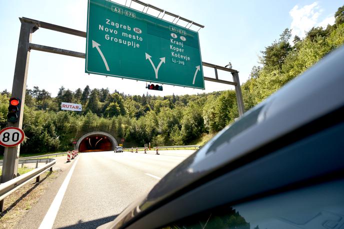 predot Golovec | Eno prometno najbolj obremenjenih delovišč leta 2019 bo predor Golovec na ljubljanski vzhodni obvoznici. | Foto STA