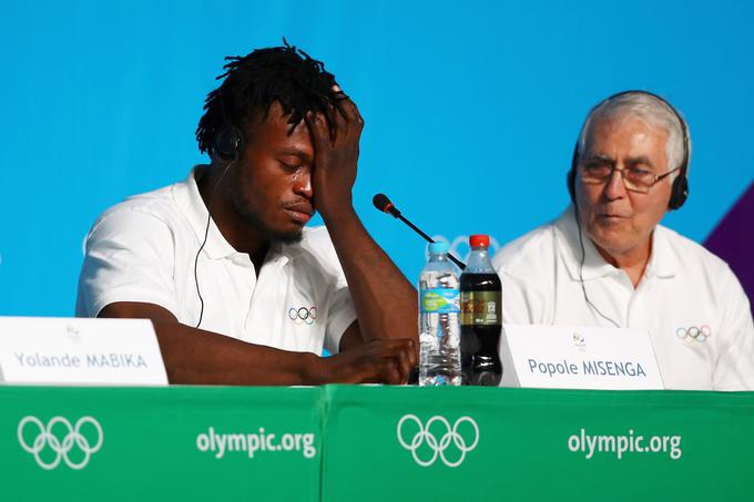 Misengo so na tiskovni konferenci pred igrami prevzela čustva. | Foto: Guliverimage/Getty Images
