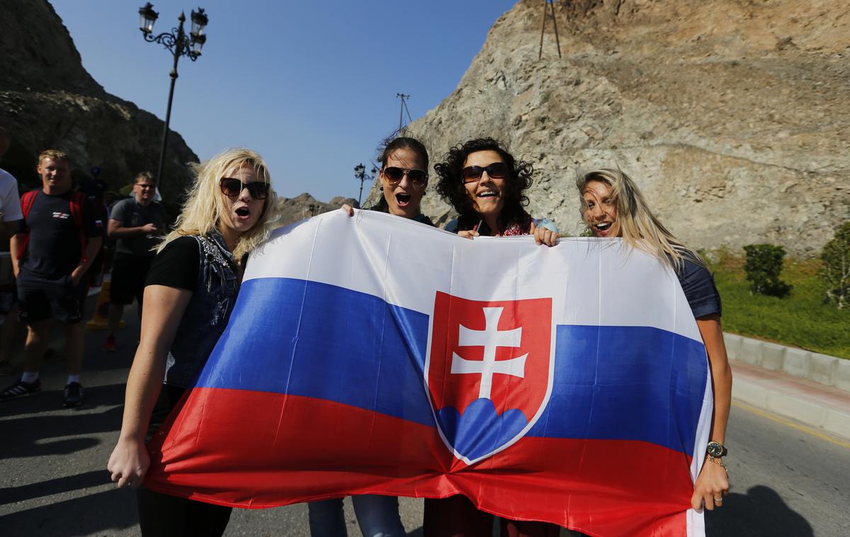 Slovaške navijačice | Foto Reuters