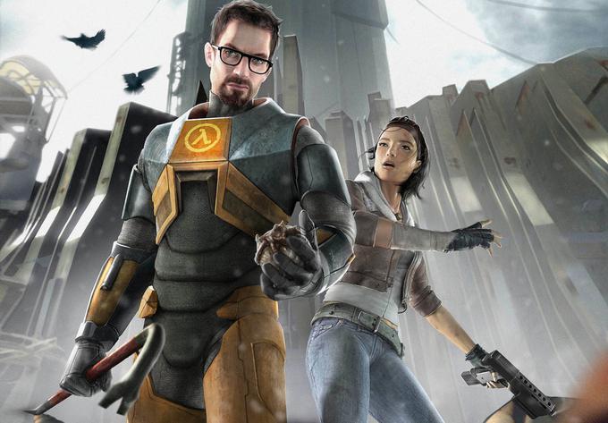 "V omrežje podjetja Valve mi je uspelo vdreti v prvem poskusu. Več tednov sem nato prečesaval njihove strežnike. Pazljivo, da me ne bi odkrili, seveda. Našel sem nešteto dokumentov o grafični podobi igre, skriptah. 19. septembra 2003 pa tombola - našel sem izvorno kodo Half-Life 2 (na fotografiji Gordon Freeman, protagonist igre Half-Life 2, in njegova soborka Alyx)." | Foto: 