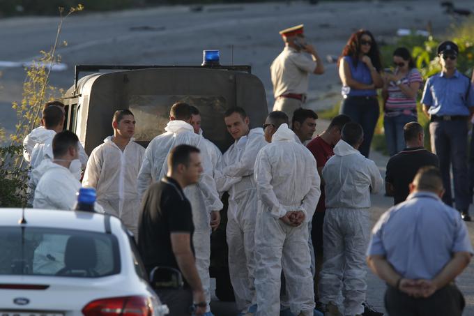 Malteška novinarka Daphne Caruana Galizia je umrla v eksploziji bombe pod svojim avtomobilom. | Foto: Reuters
