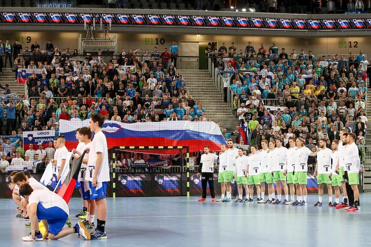Slovenija Nemčija rokomet O slovenski uvrstitvi na EP bosta bržkone odločali tekmi s Portugalsko doma in Švico na gostovanju. | Foto: Morgan Kristan / Sportida