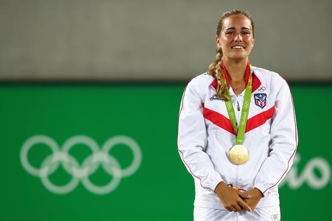 Leta 2016 je postala olimpijska prvakinja v tenisu Portoričanka Monica Puig. | Foto: Guliverimage/Getty Images