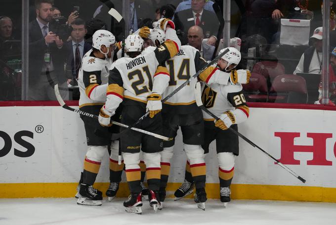 V torek lahko prvič od priključitve NHL (2017/18) osvojijo Stanleyjev pokal. | Foto: AP / Guliverimage