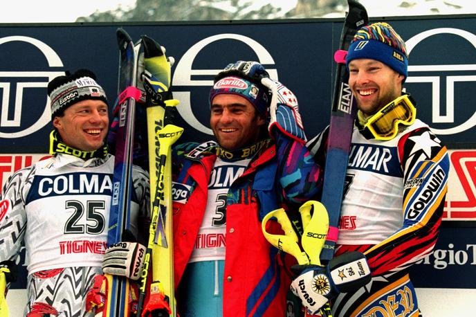Thomas Fogdö Fogde | Thomas Fogdö (na skrajni desni), petkratni zmagovalec slaloma za svetovni pokal, je po nesreči na treningu v Aareju pri 25 letih pristal na invalidskem vozičku. | Foto Reuters