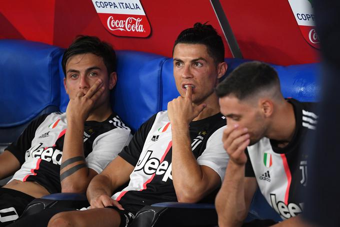 Juventus je ostal še brez druge lovorike v tej sezoni. Decembra ga je v superpokalu premagal Lazio. | Foto: Reuters