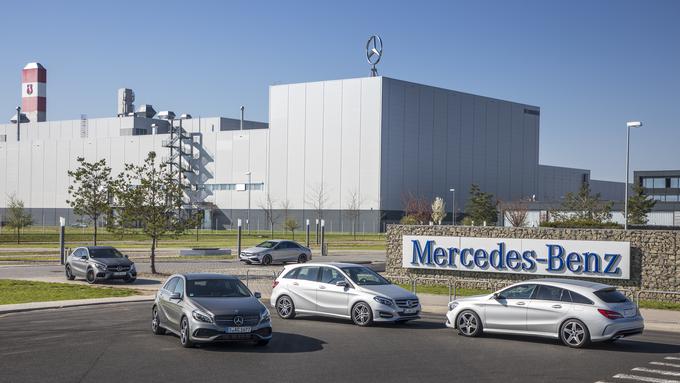 Mercedes-Benz ima trenutno po celem svetu 29 tovarn. Letos bodo odprli novo tovarno na Poljskem, na Madžarskem pa trenutno izdelujejo modele CLA, CLA shooting brake ter razred B. | Foto: Mercedes-Benz