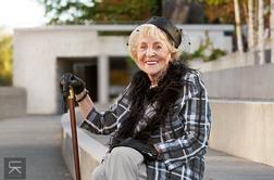 92-letna Ljubljančanka: Priznam, drugačna sem od drugih