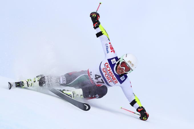 Nastopil je tudi na svetovnem prvenstvu v St. Moritzu in zasedel 27. mesto v slalomu in 30. v veleslalomu. | Foto: Getty Images