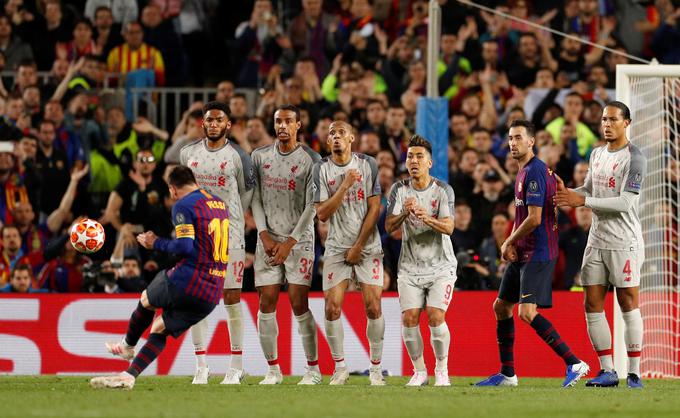 Zadetek Messija za 3:0, o katerem se bo govorilo še dolgo časa. | Foto: Reuters