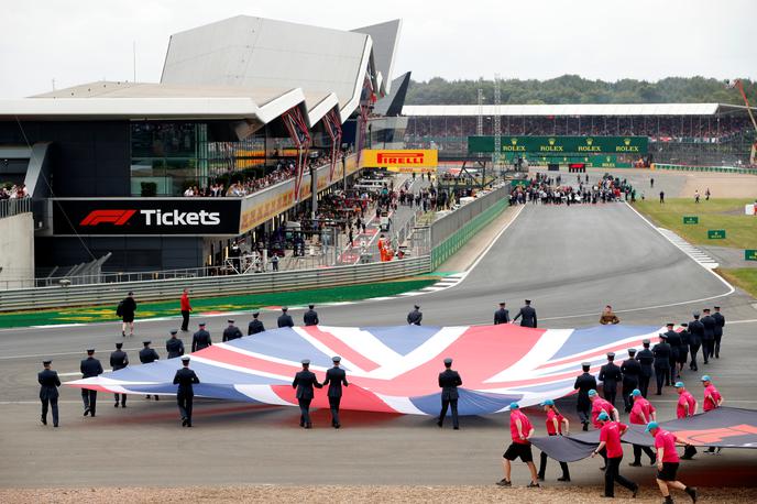 Silverstone F1 | Klasična dirka formule ena v Silverstonu bo letos zelo težko izvedljiva. | Foto Reuters